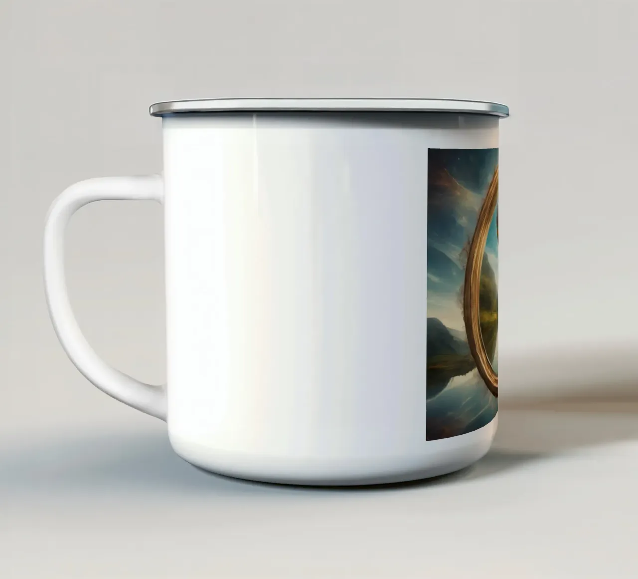 libero tazza in smalto da kimmindmuse