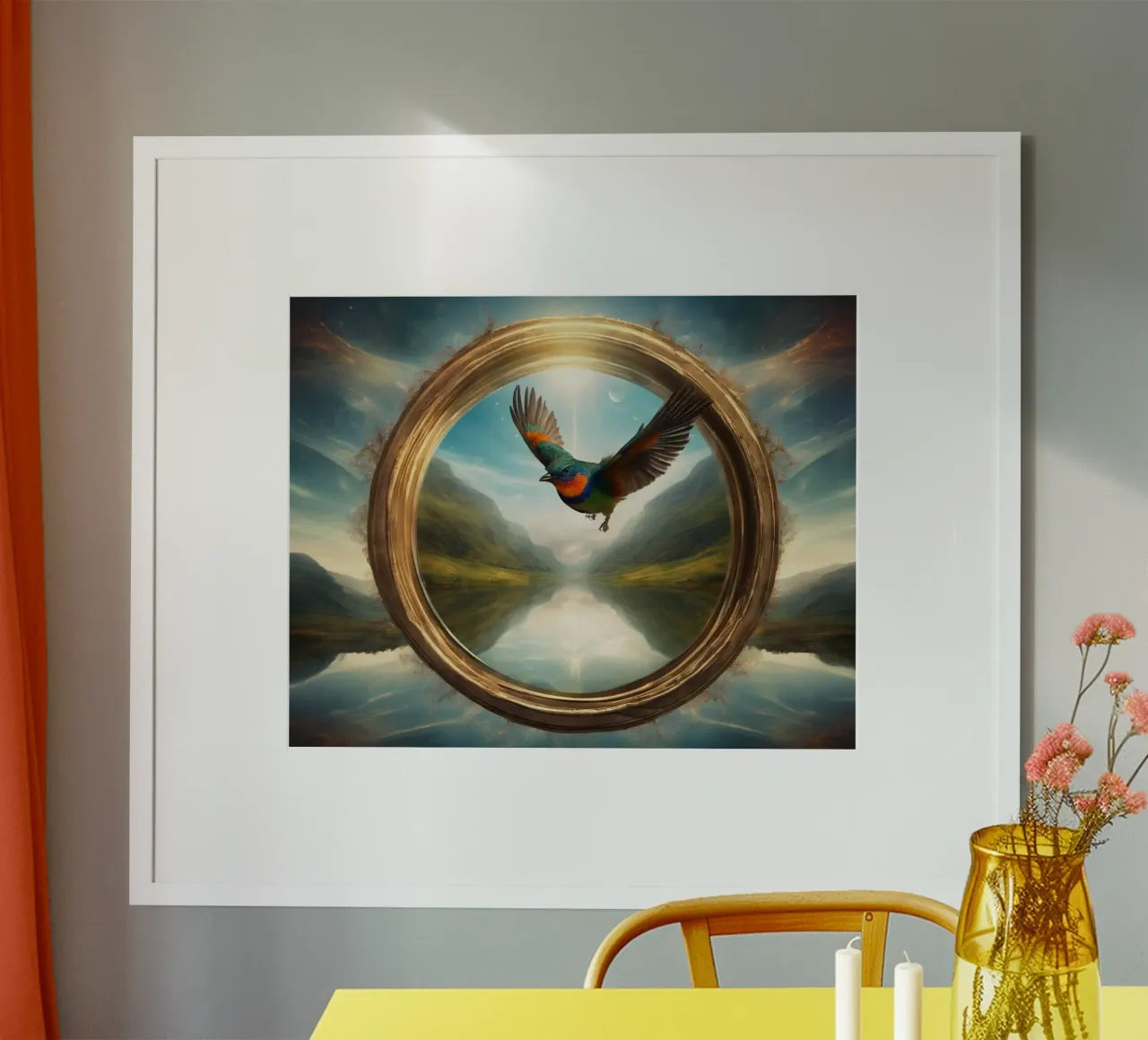 libero poster con telaio in legno da kimmindmuse