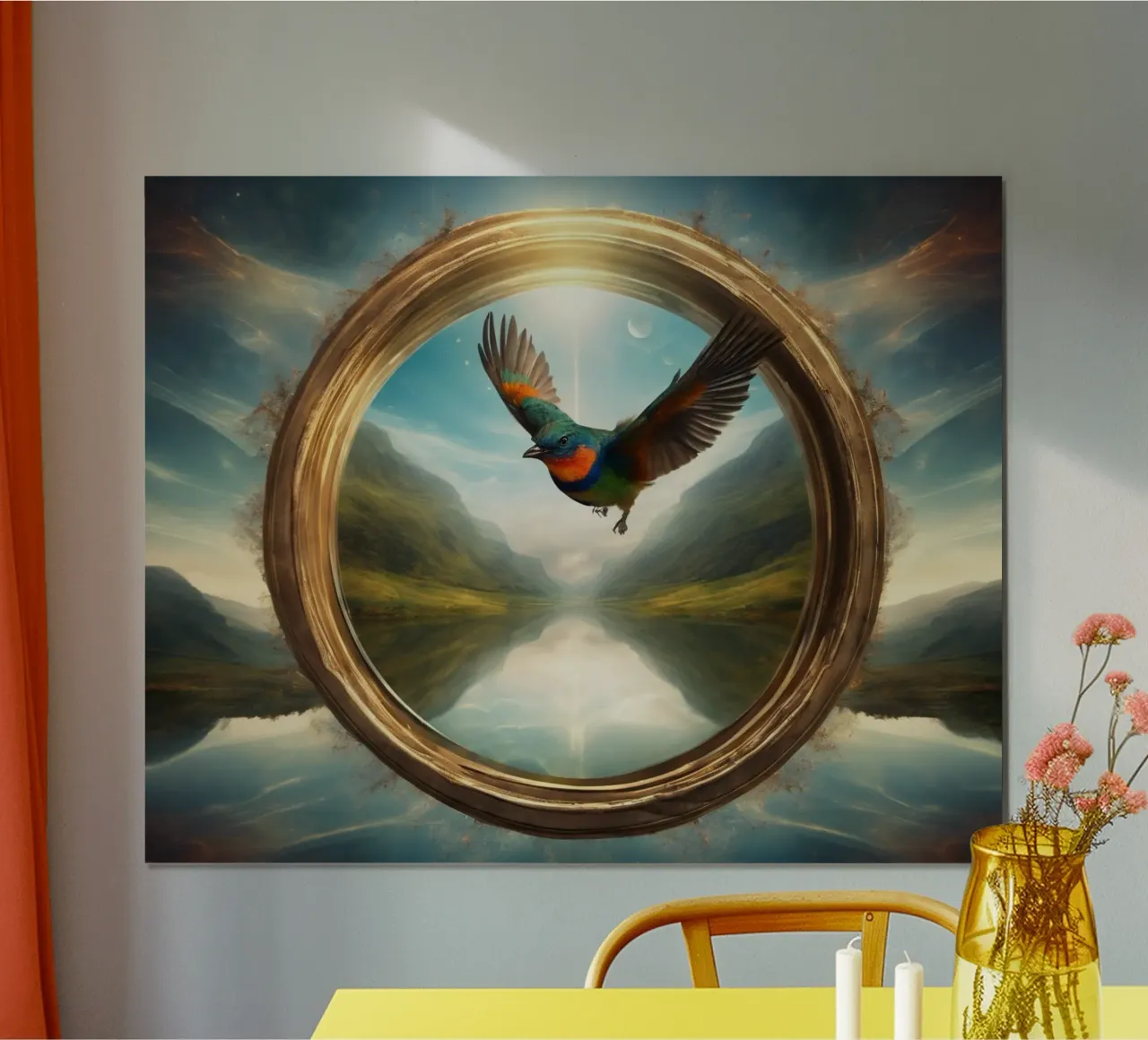 libero poster con telaio in legno da kimmindmuse