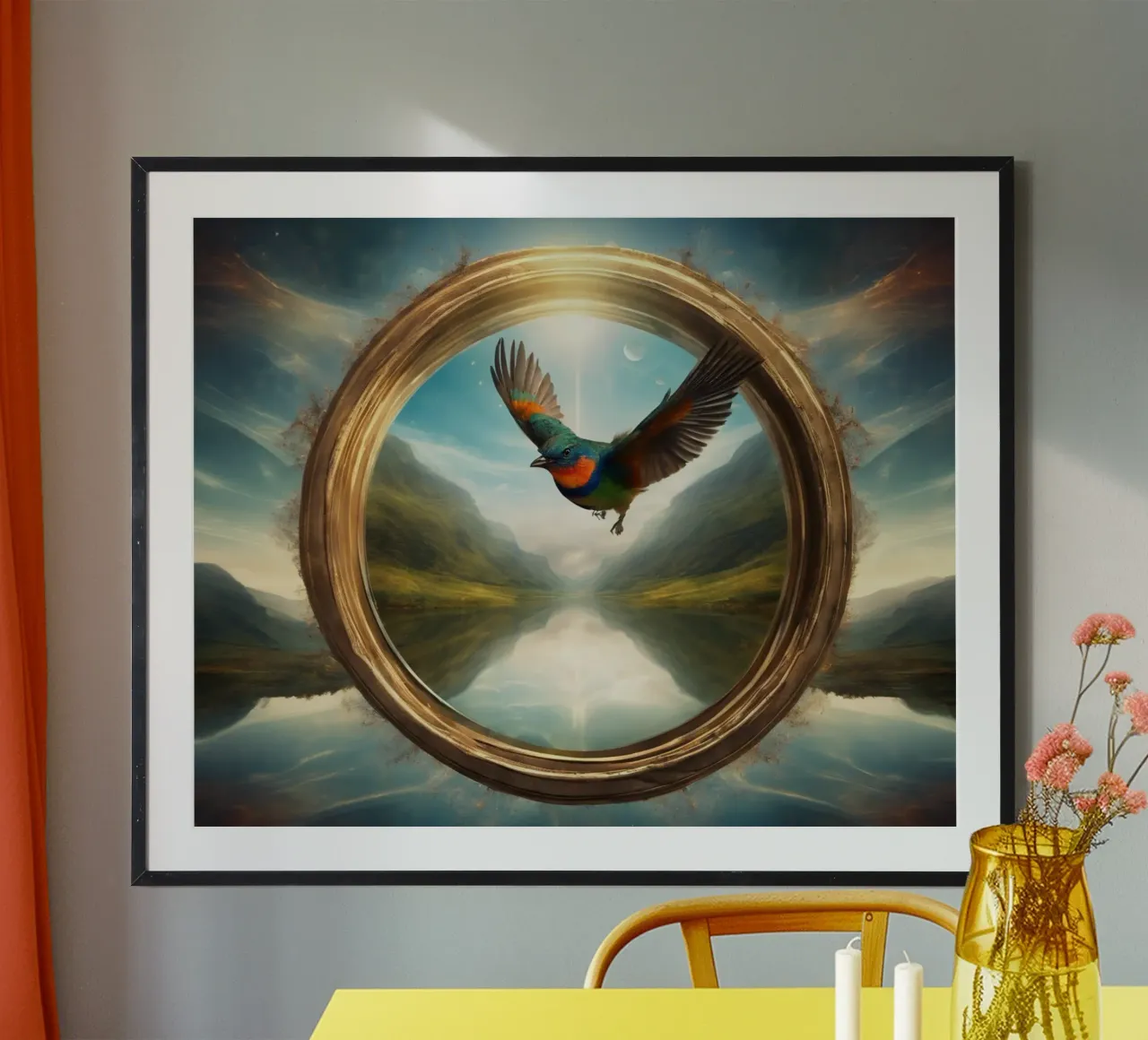 libero poster con telaio in legno da kimmindmuse