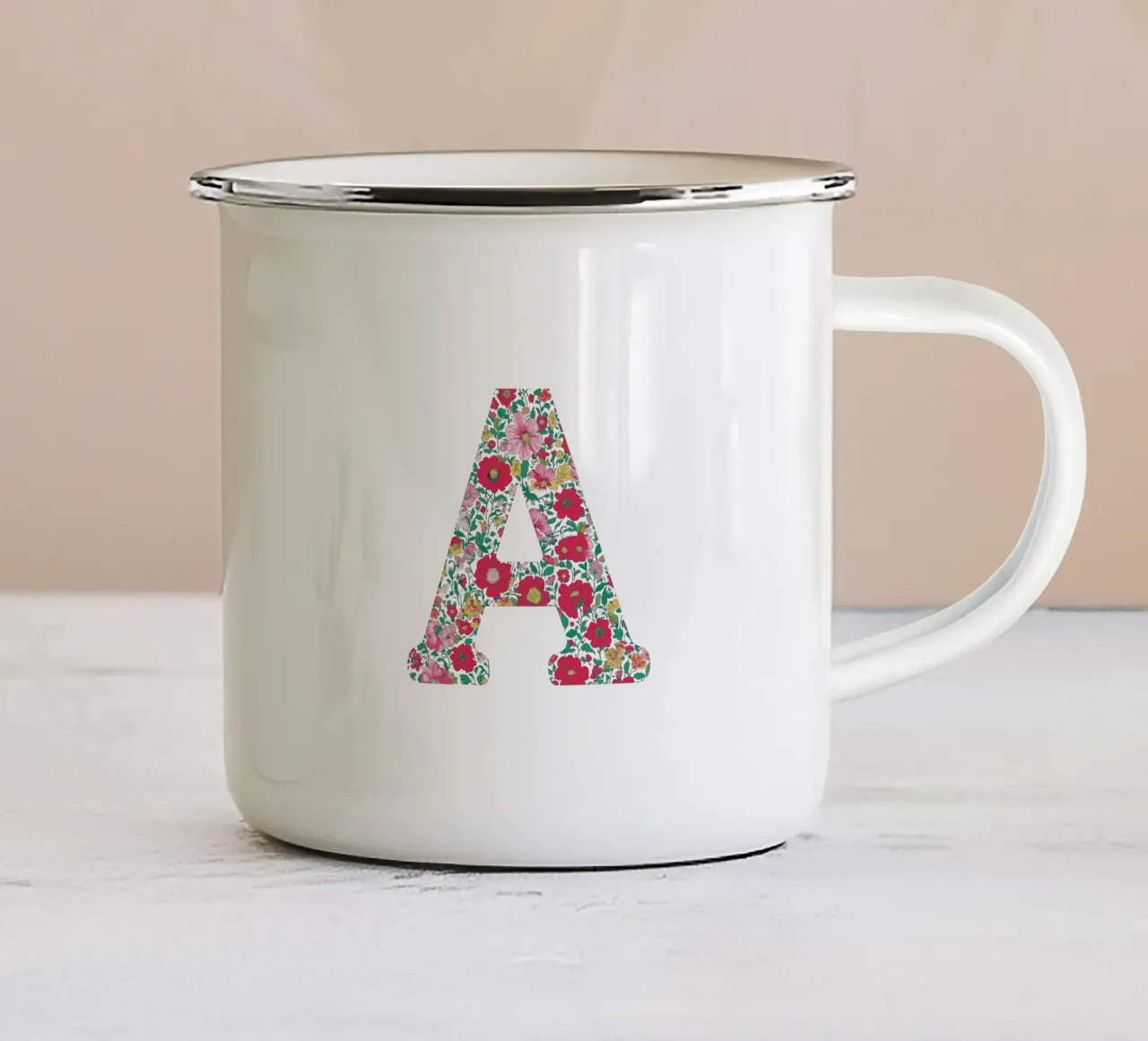 Floreale A tazza in smalto da KidzStudio