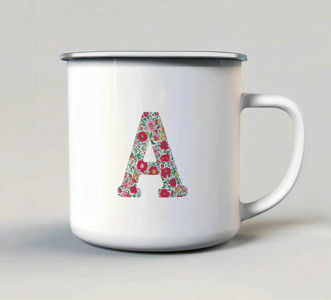 Floreale A tazza in smalto da KidzStudio