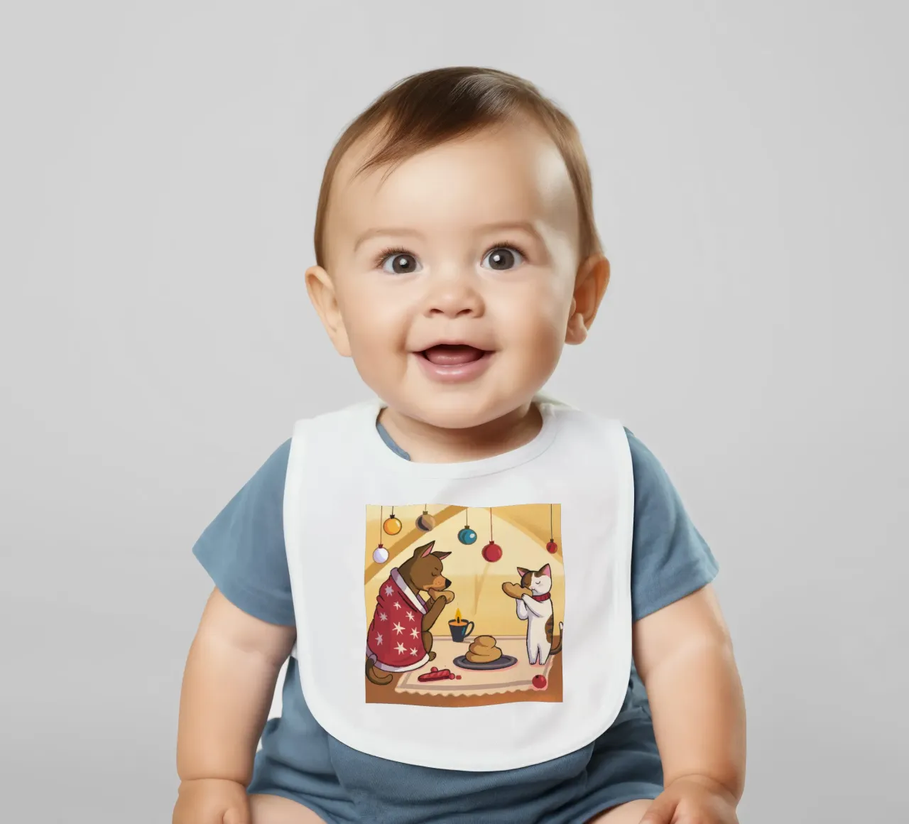 Capricci culinari festivi bavaglino da Timeless Huse