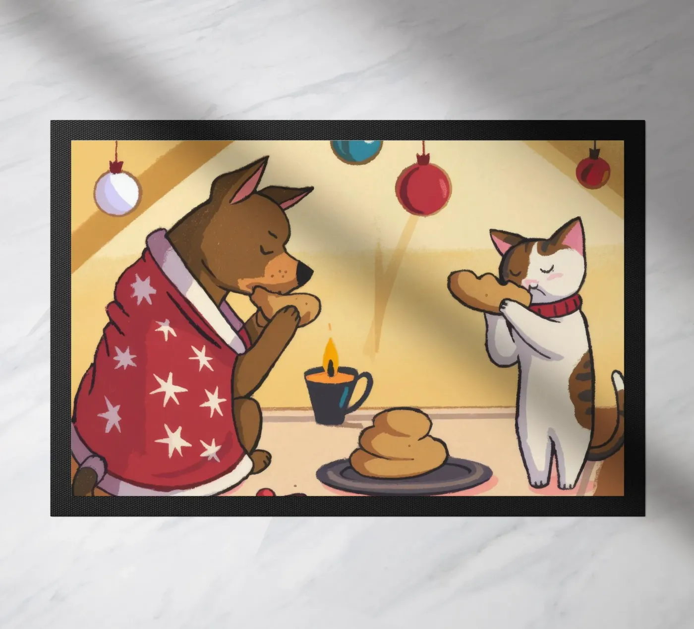 Festive Culinary Whimsy paillasson de Timeless Huse