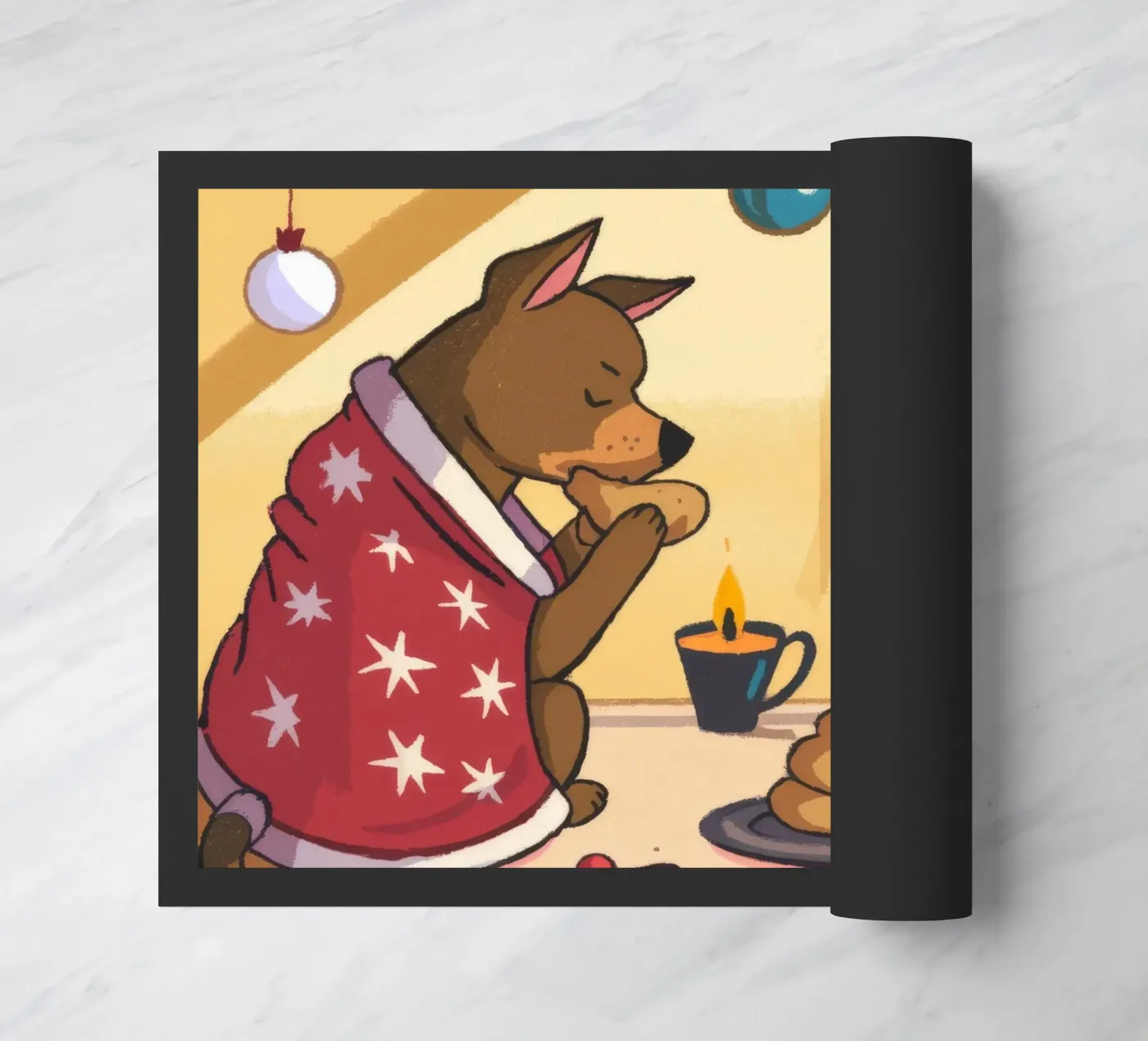 Festive Culinary Whimsy paillasson de Timeless Huse