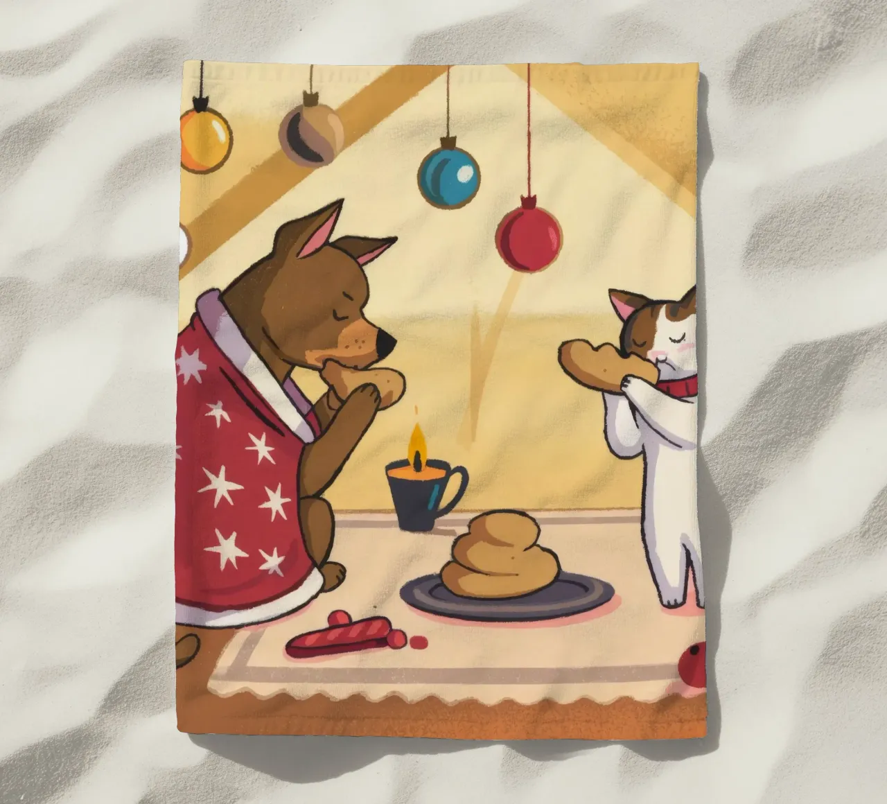 Capricci culinari festivi telo mare da Timeless Huse