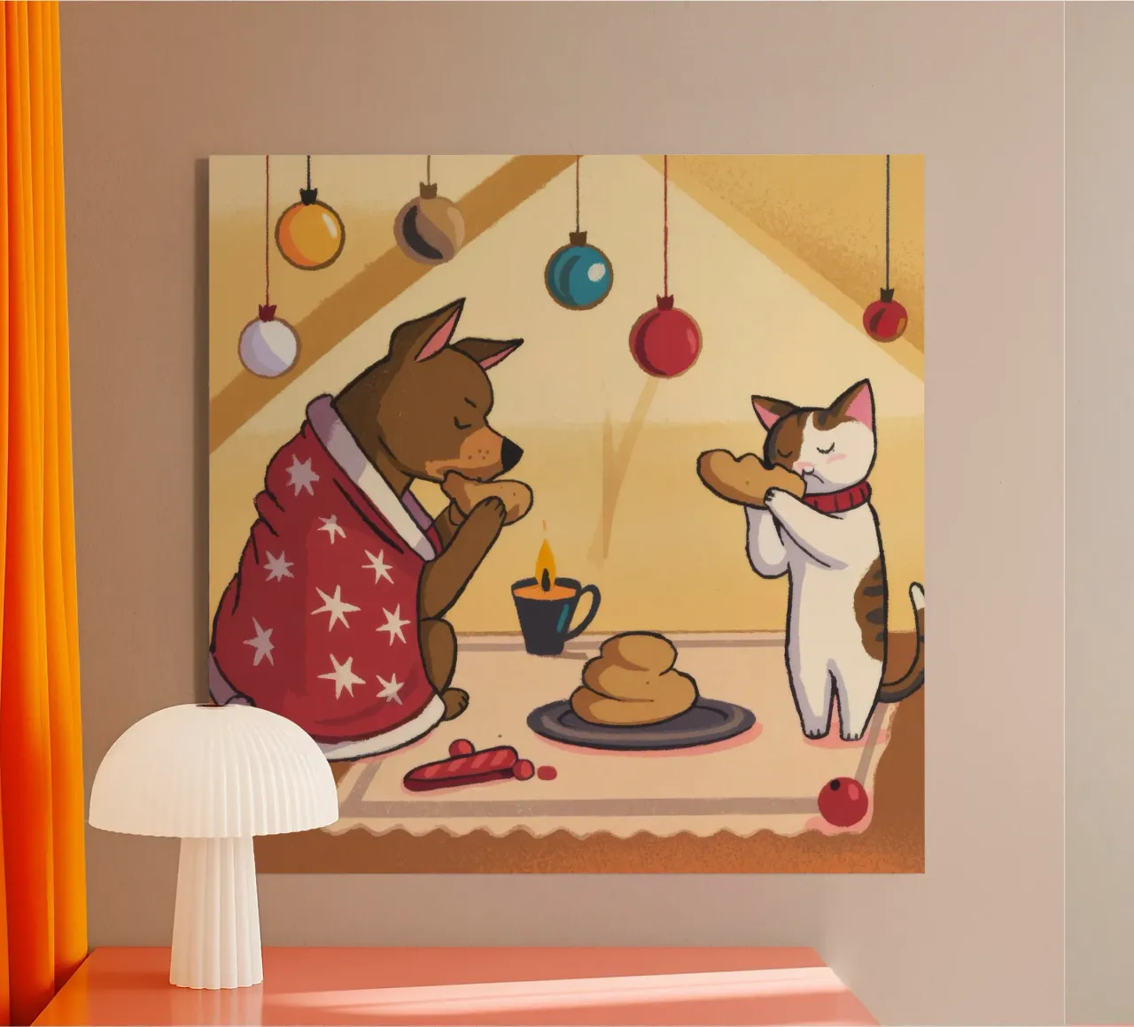 Fantaisie culinaire festive plexiglas de Timeless Huse