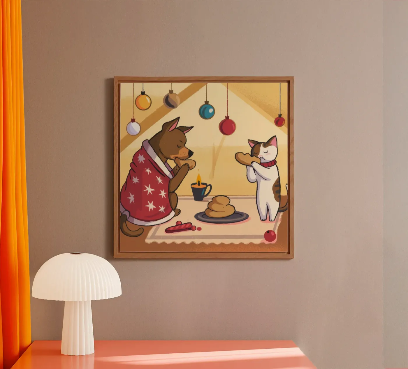 Festive Culinary Whimsy forex plate by Timeless Huse