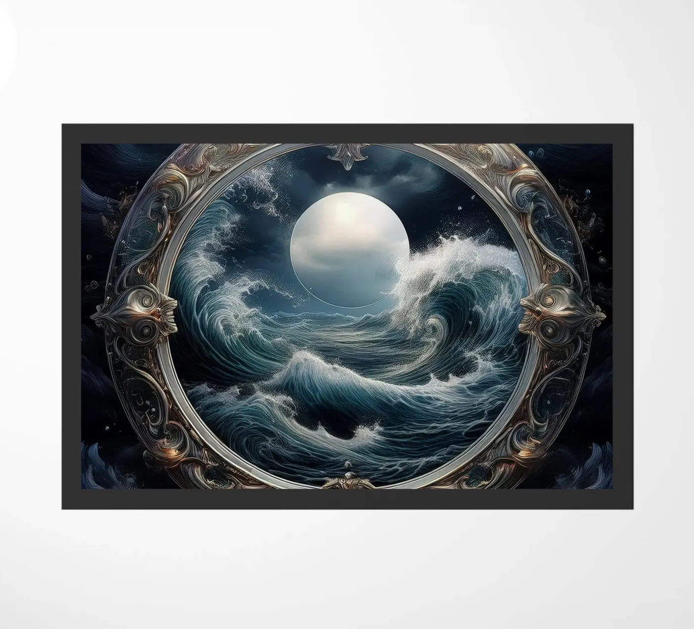 sky doormat by kimmindmuse