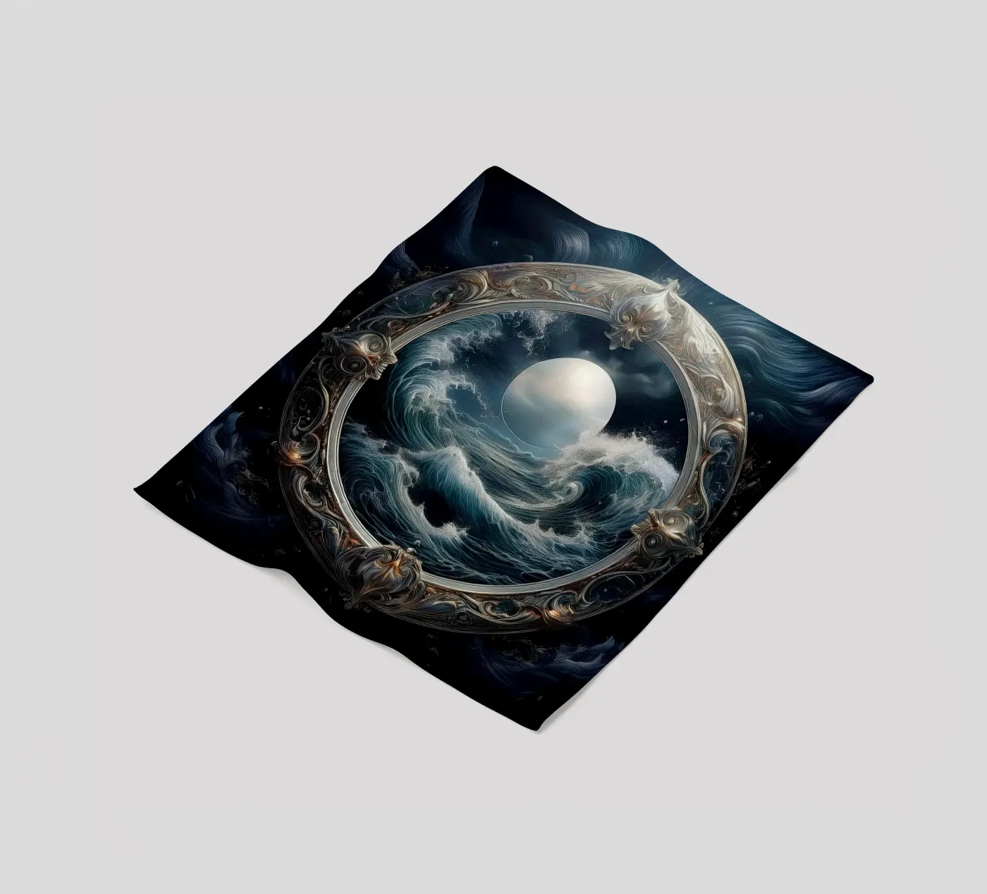 sky fleecedeken van kimmindmuse