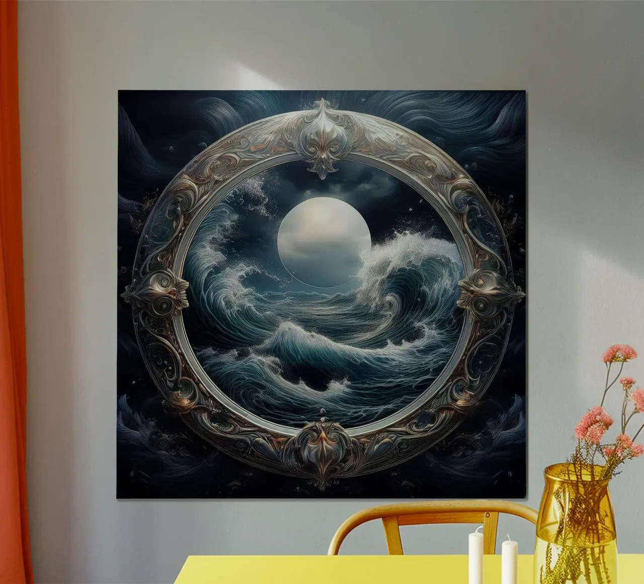 cielo poster con telaio in alluminio da kimmindmuse