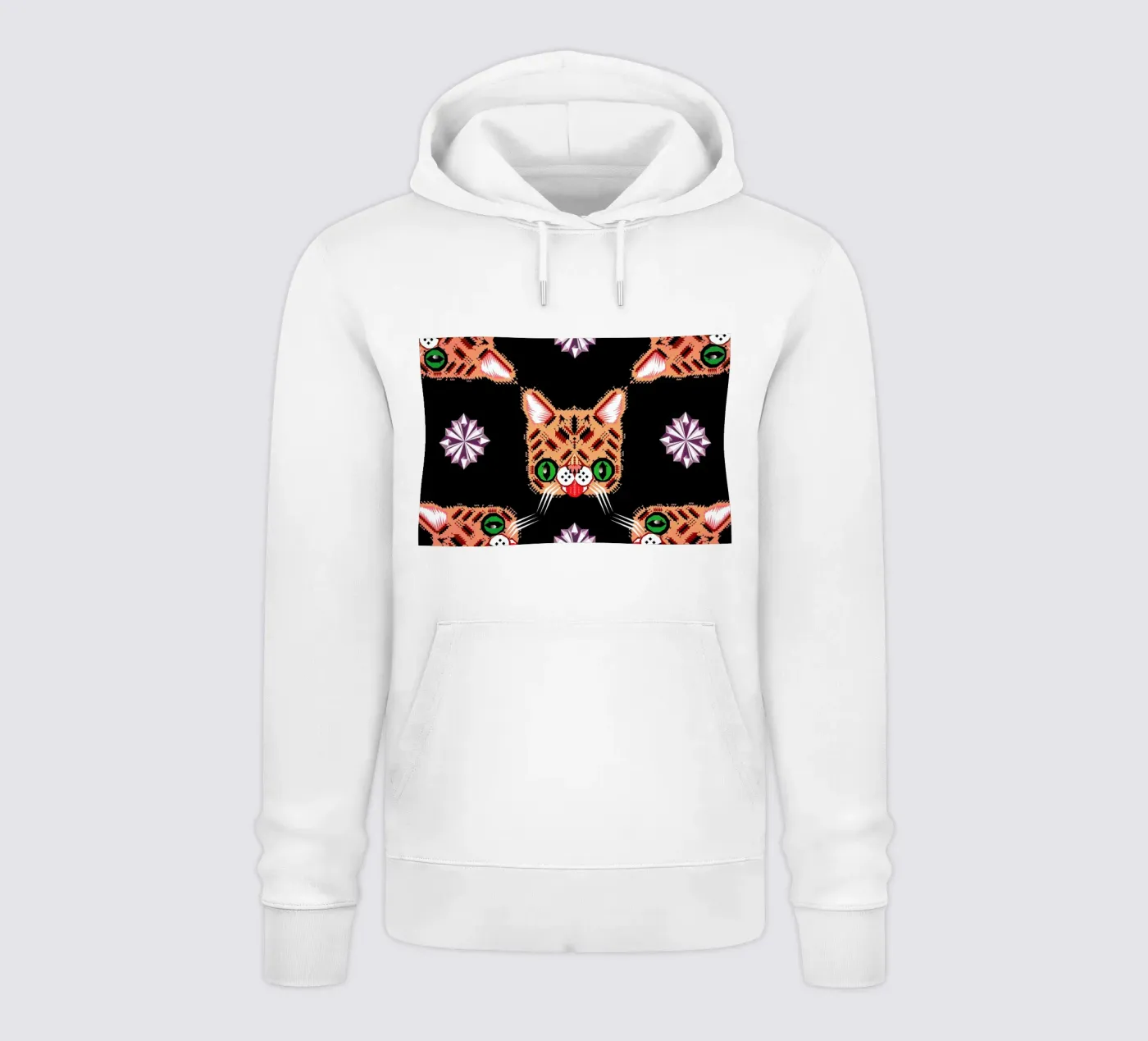 Lil Bub Pattern hoodie van Chobopop