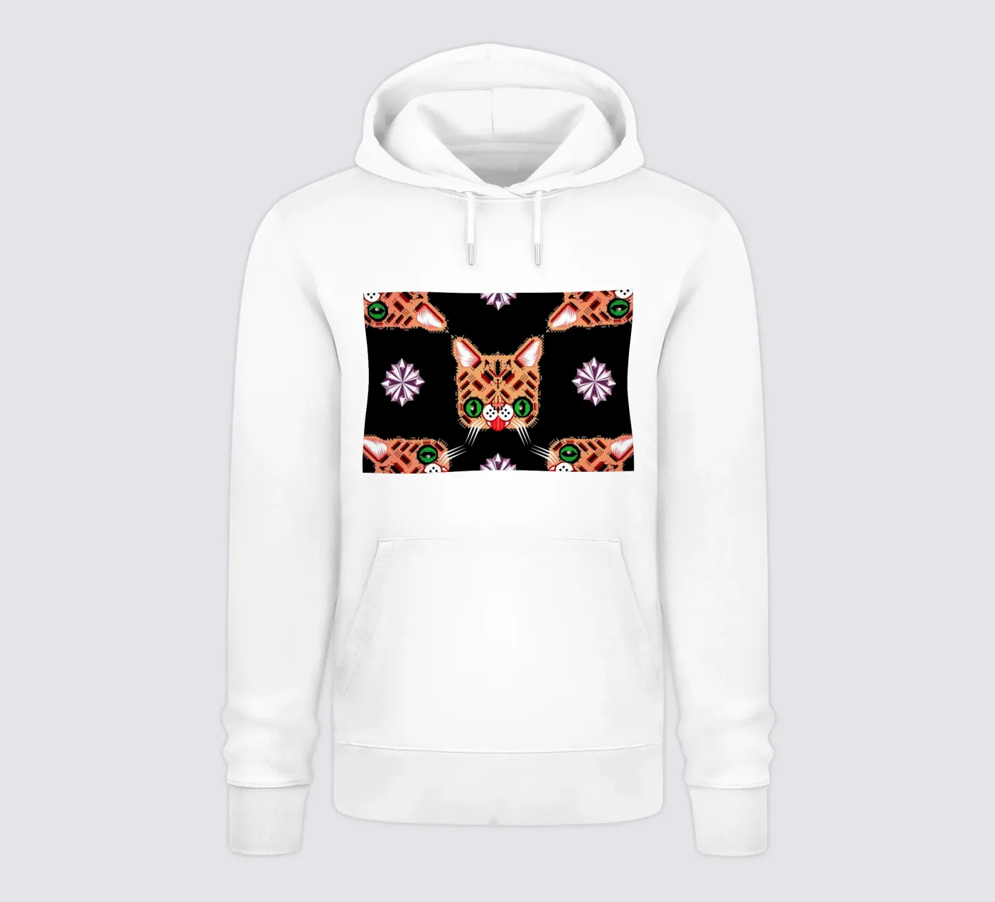 Lil Bub Pattern hoodie van Chobopop