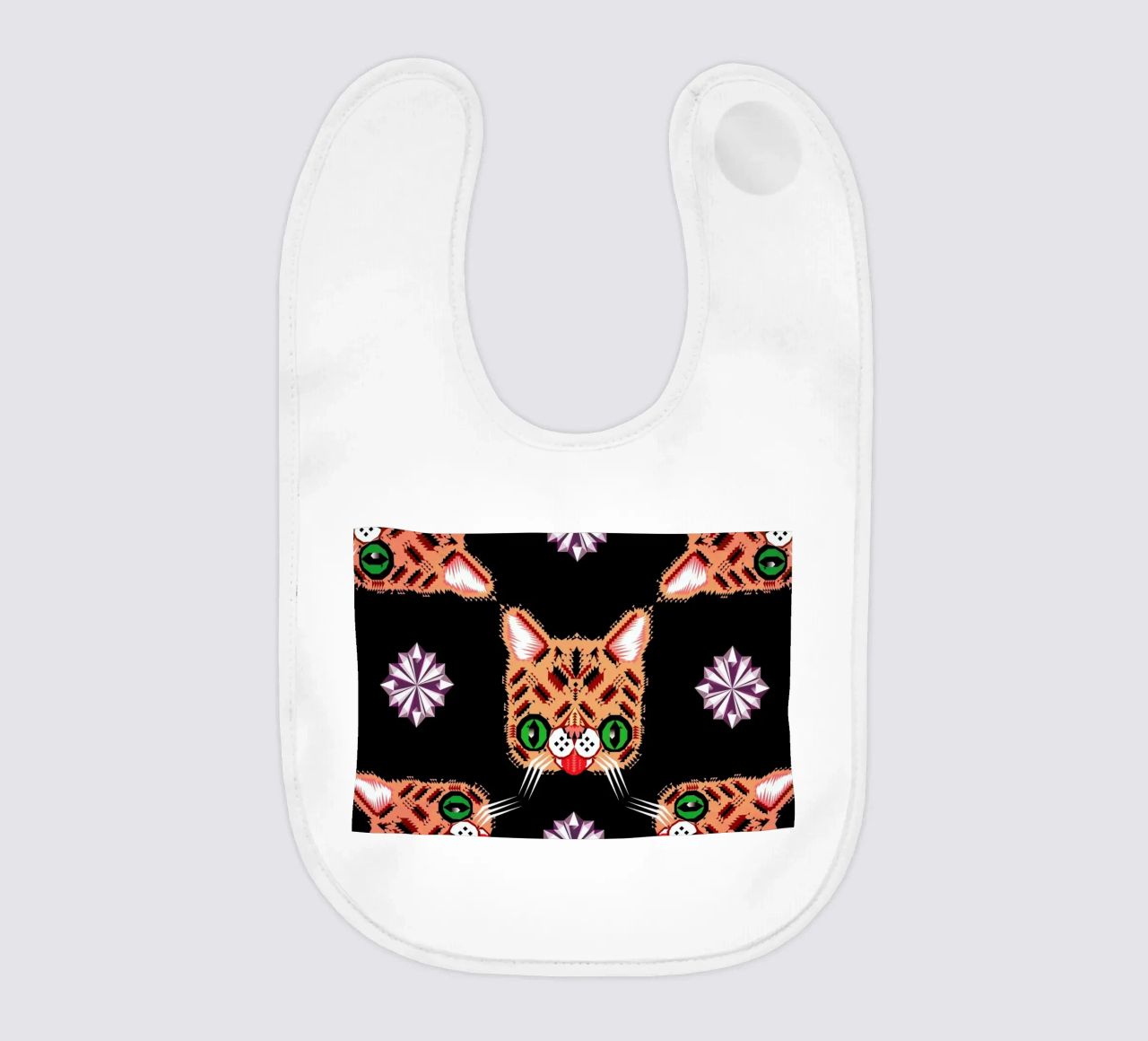 Lil Bub Pattern bavaglino da Chobopop