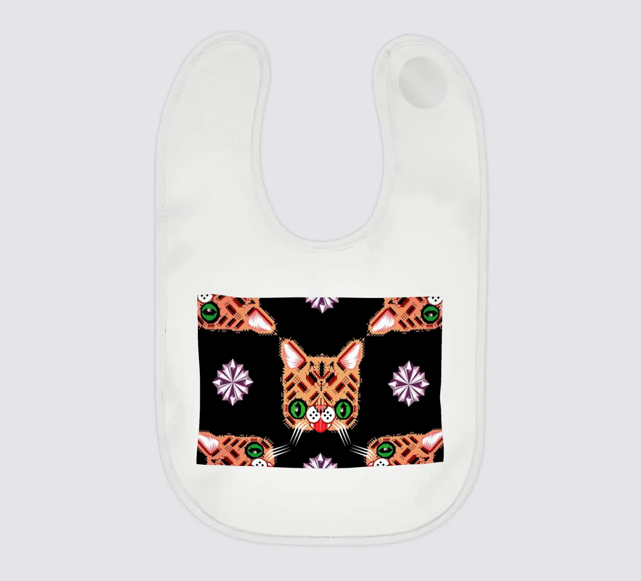 Lil Bub Pattern bavaglino da Chobopop