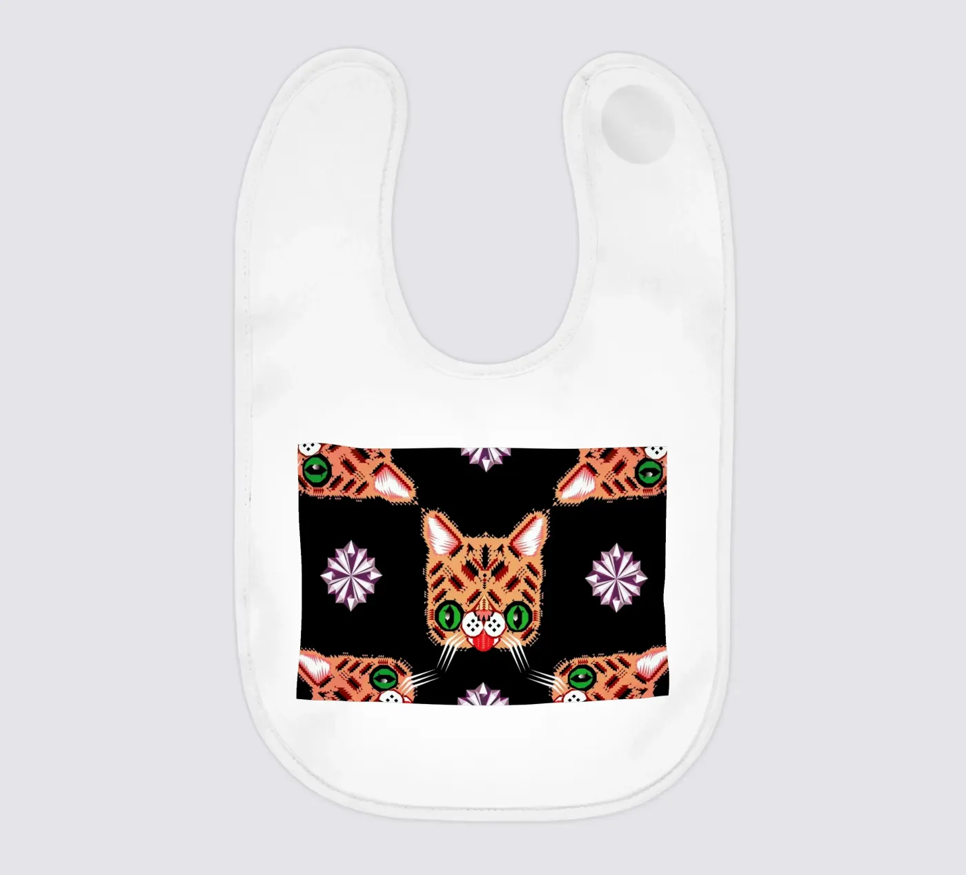 Lil Bub Pattern bavaglino da Chobopop