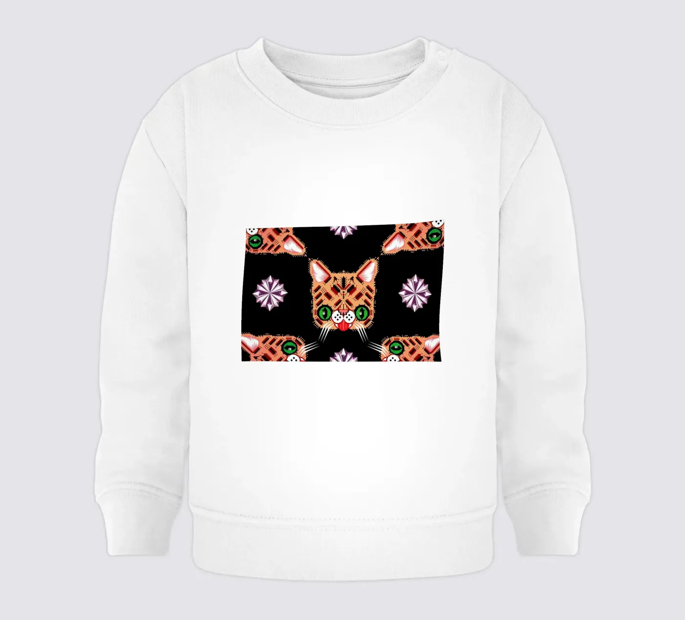 Lil Bub Pattern sweat pour bébé de Chobopop