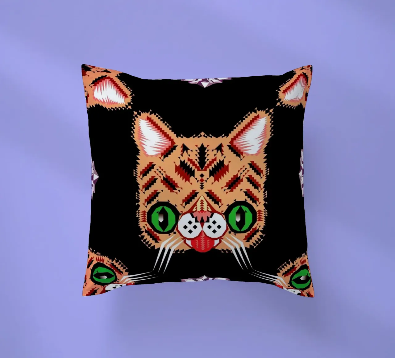 Lil Bub Pattern cuscino da Chobopop