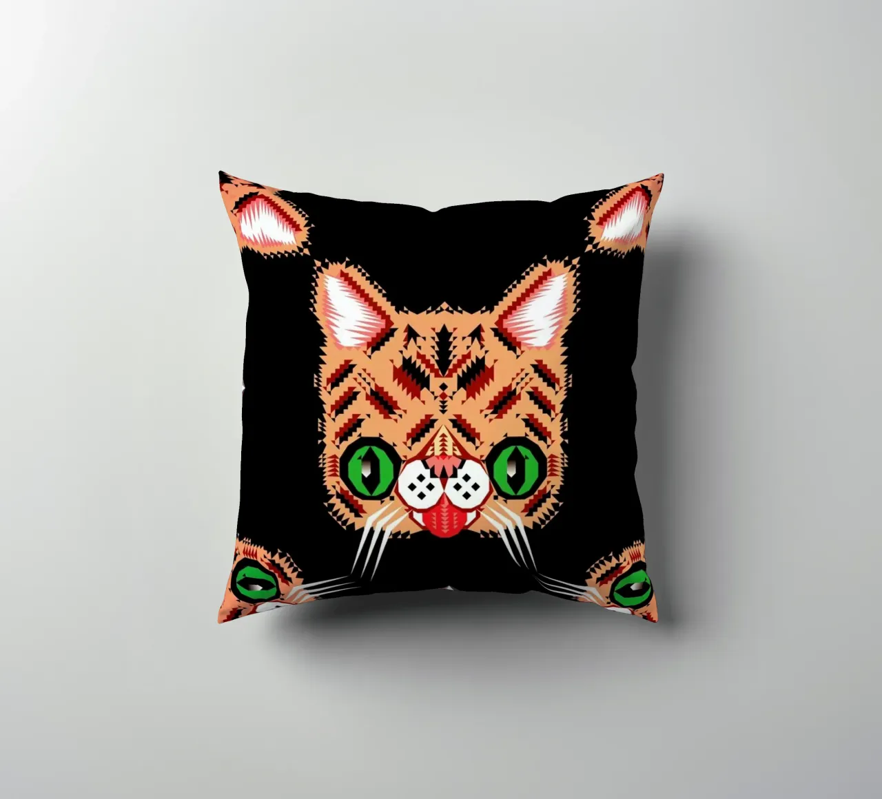 Lil Bub Pattern cuscino da Chobopop