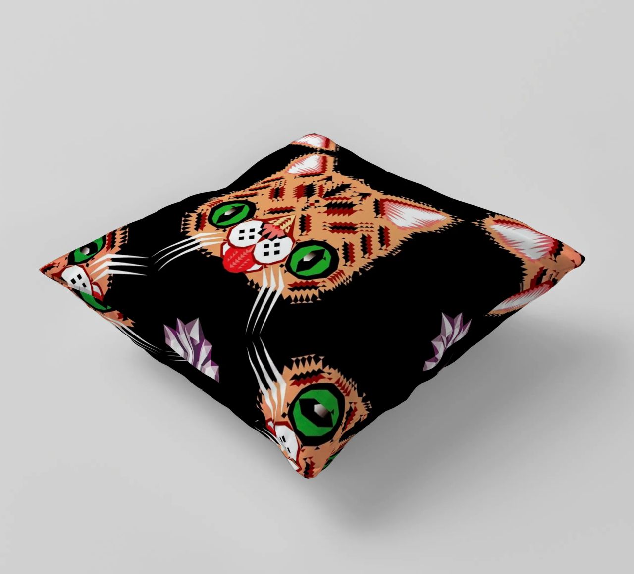 Lil Bub Pattern cuscino da Chobopop