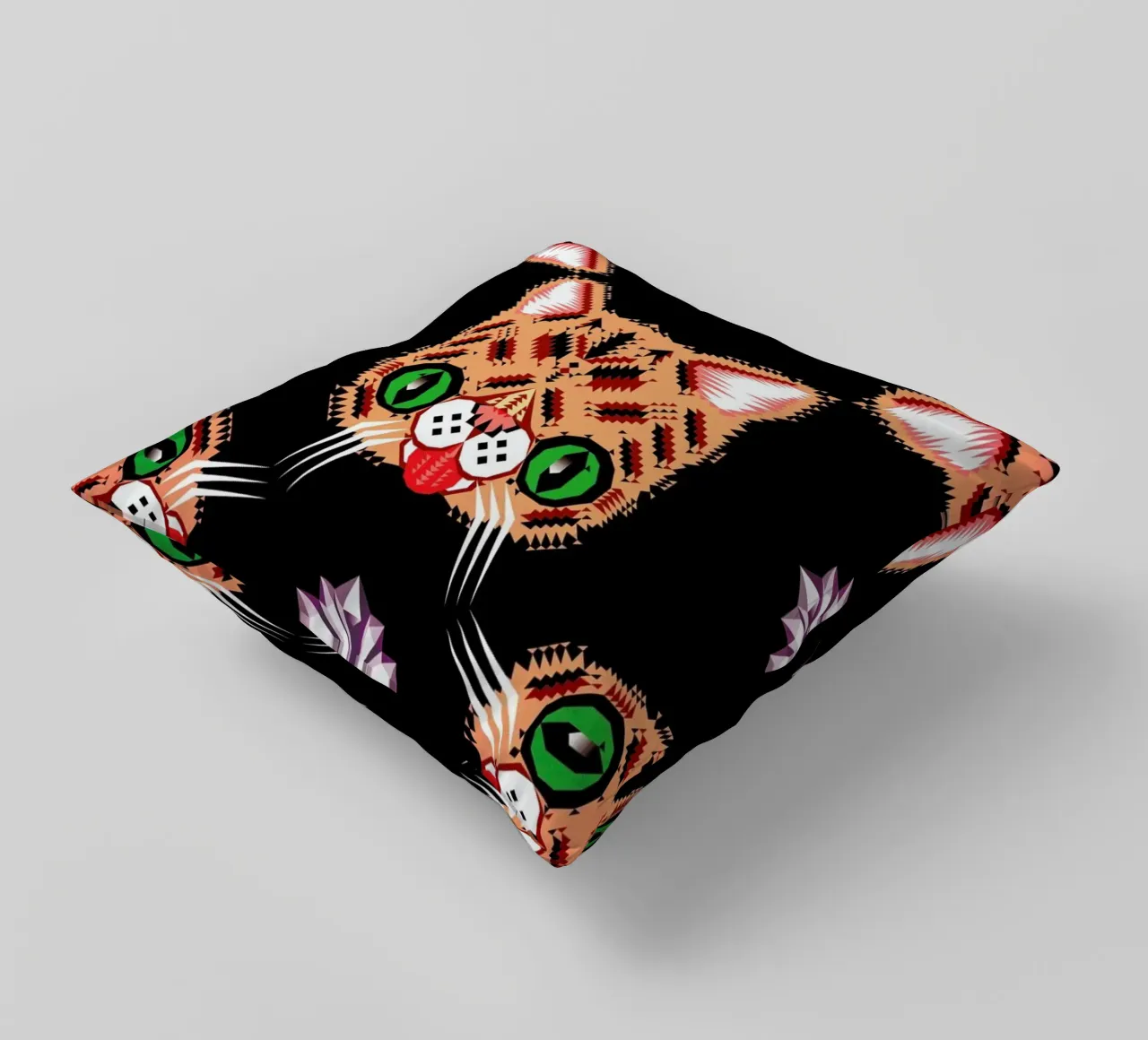 Lil Bub Pattern cuscino da Chobopop