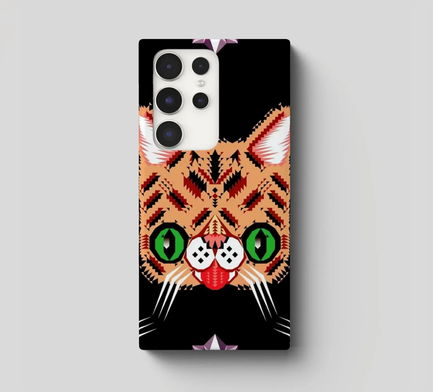 Lil Bub Pattern Samsung Hülle von Chobopop
