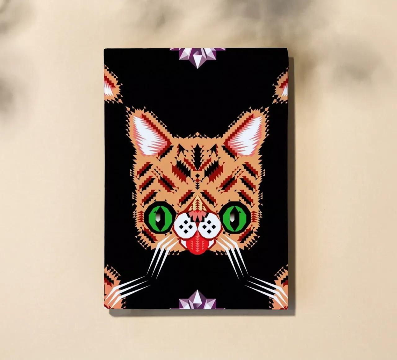 Lil Bub Pattern notebook by Chobopop