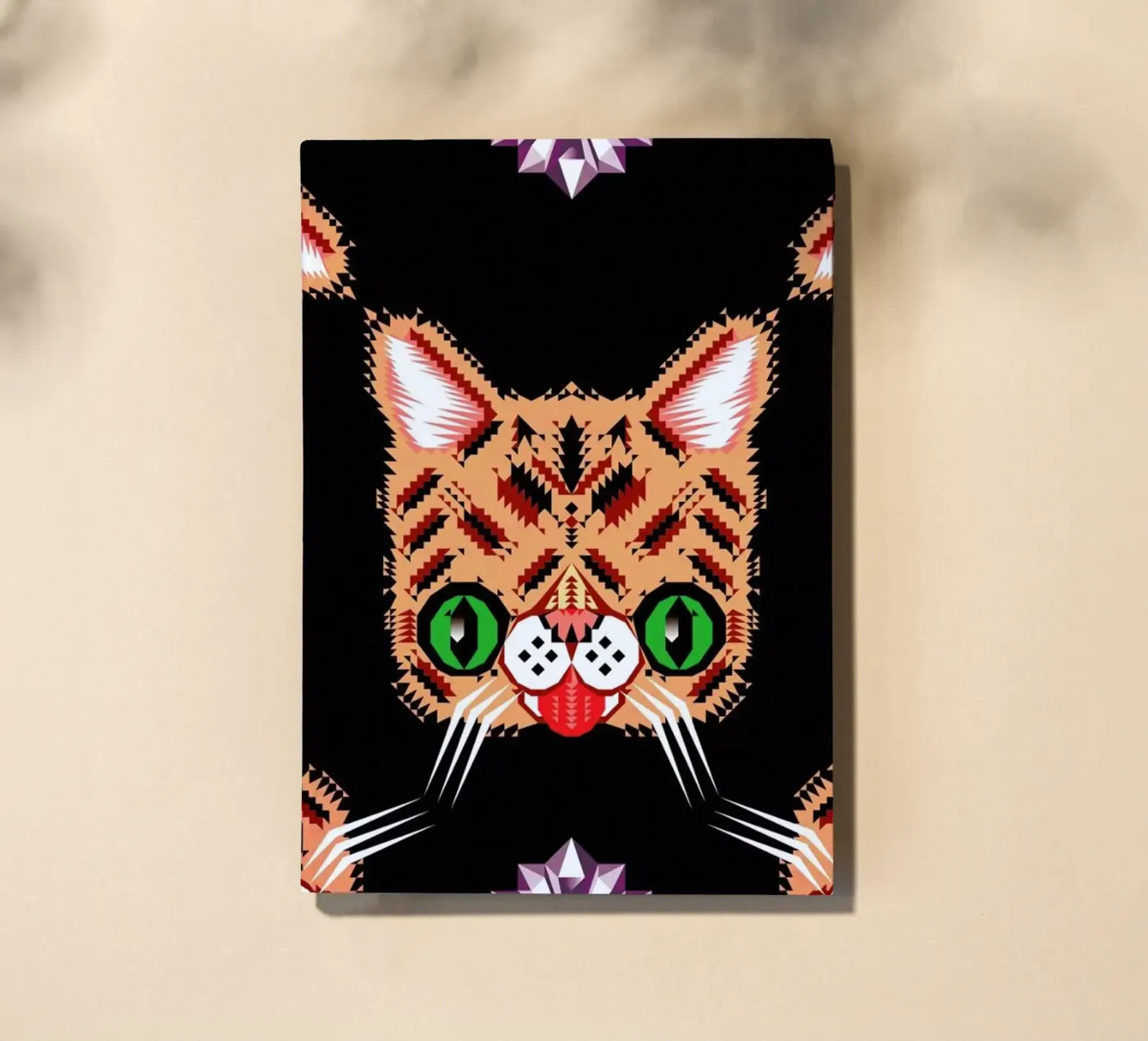 Lil Bub Pattern Notizbuch von Chobopop