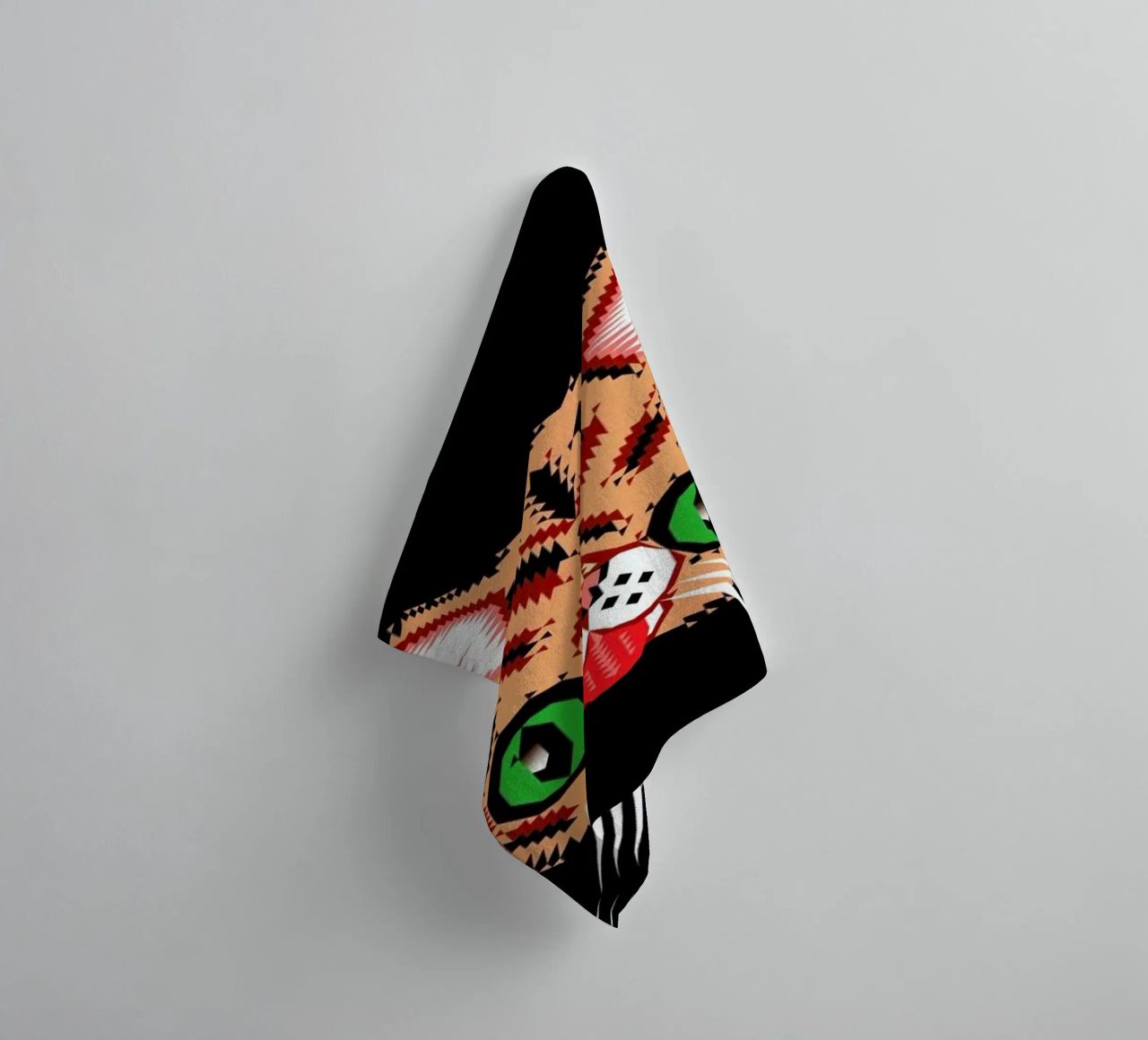 Lil Bub Pattern serviette de bain de Chobopop