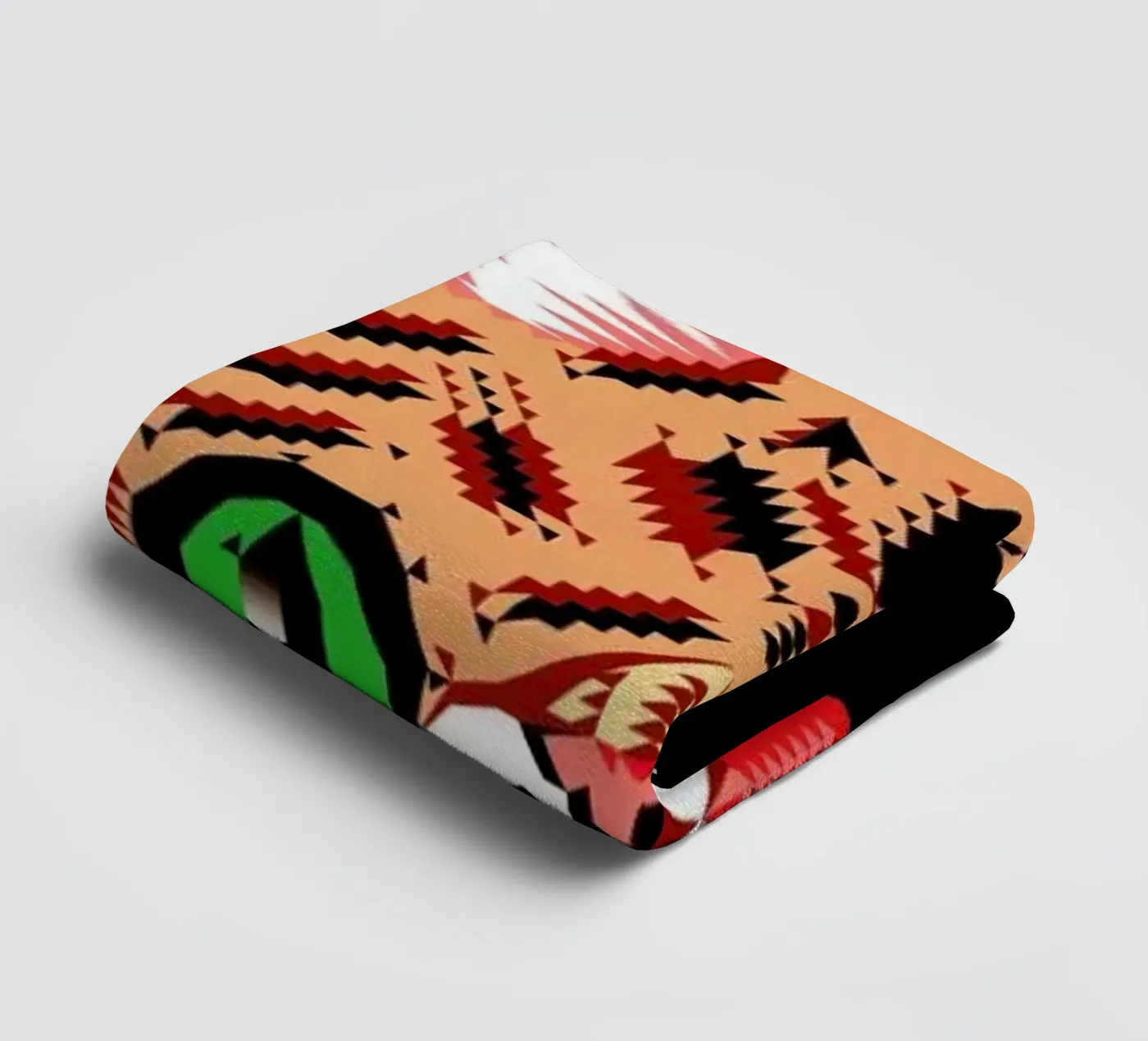 Lil Bub Pattern badhanddoek van Chobopop