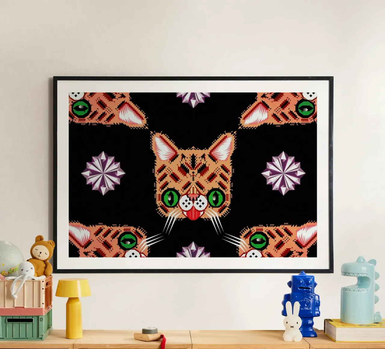 Lil Bub Pattern poster de Chobopop