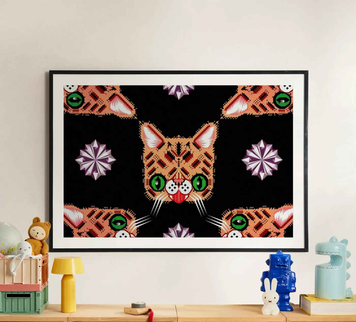 Lil Bub Pattern poster de Chobopop