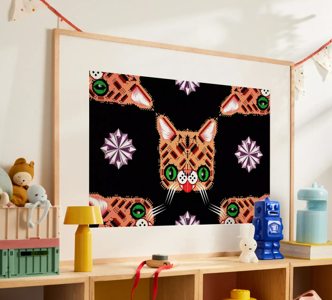 Lil Bub Pattern poster de Chobopop