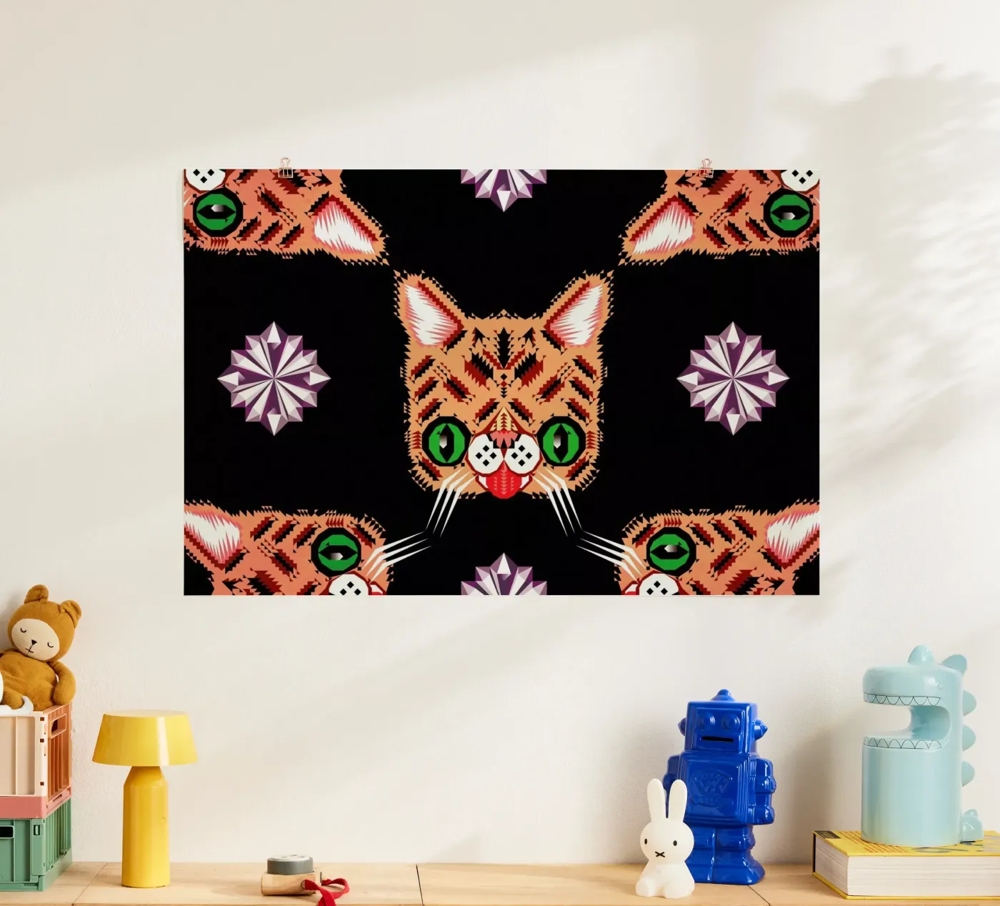 Lil Bub Pattern poster de Chobopop