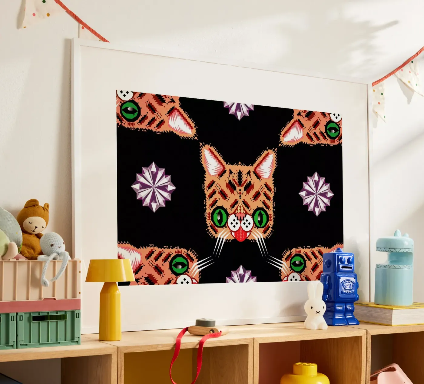 Lil Bub Pattern poster de Chobopop