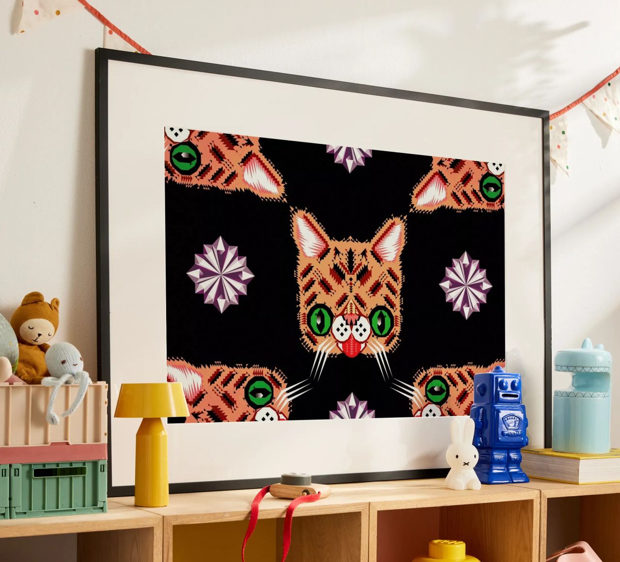 Lil Bub Pattern carta hahnemühle da Chobopop