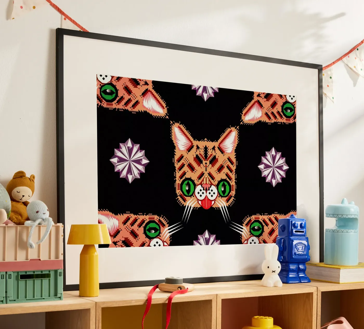 Lil Bub Pattern poster de Chobopop