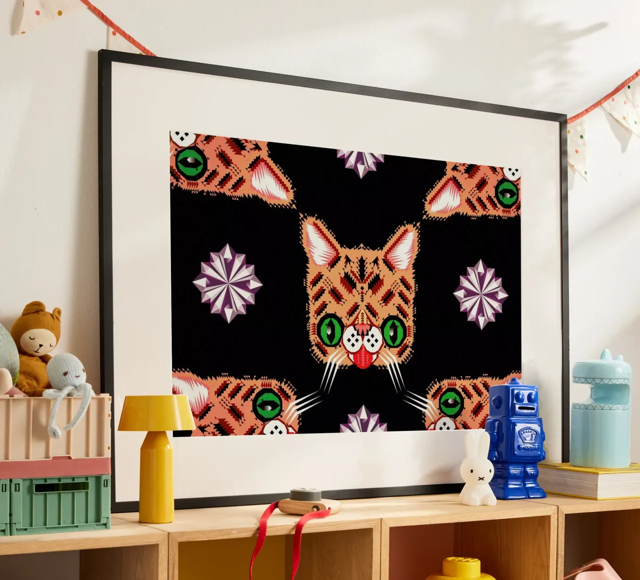 Lil Bub Pattern poster de Chobopop