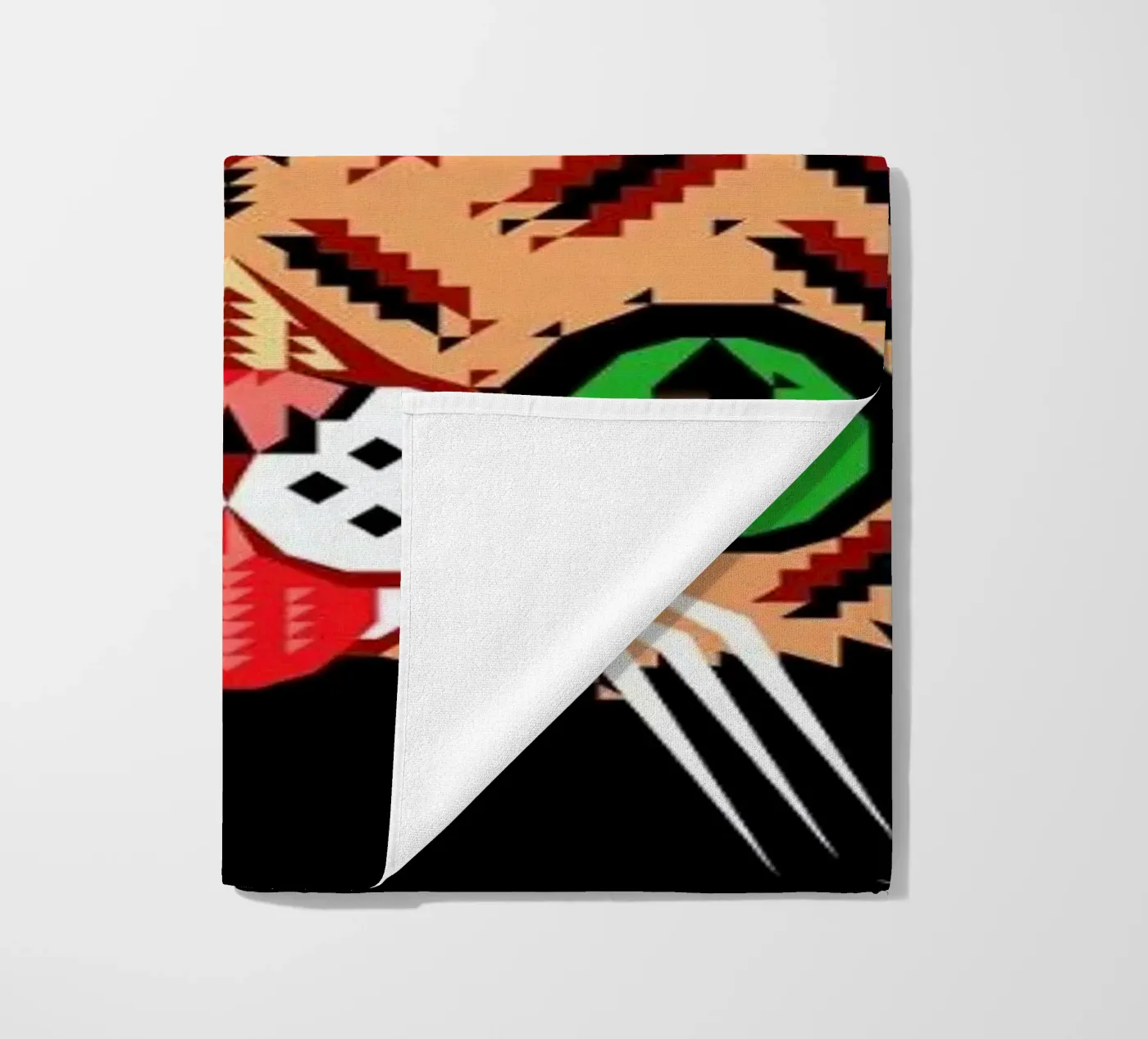 Lil Bub Pattern serviette de plage de Chobopop