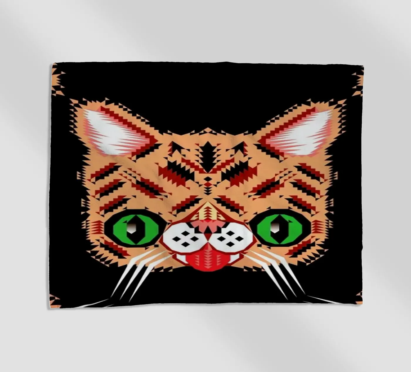 Lil Bub Pattern serviette de plage de Chobopop