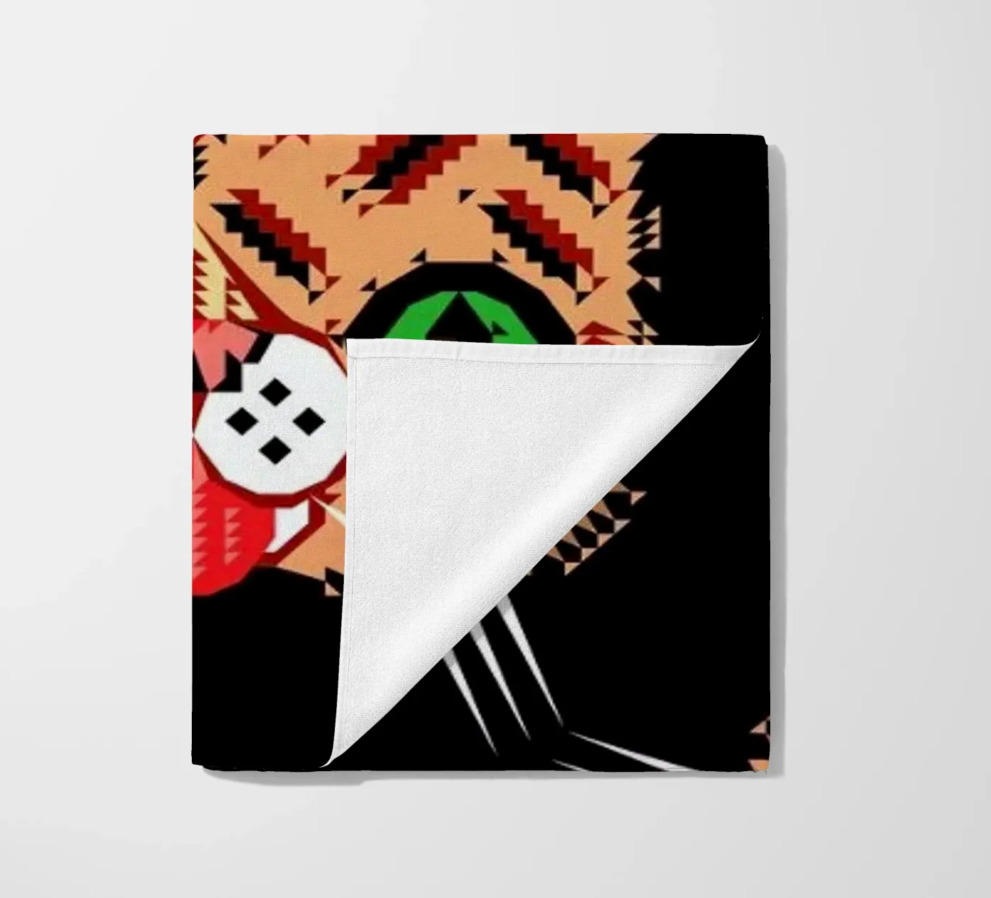Lil Bub Pattern serviette de plage de Chobopop