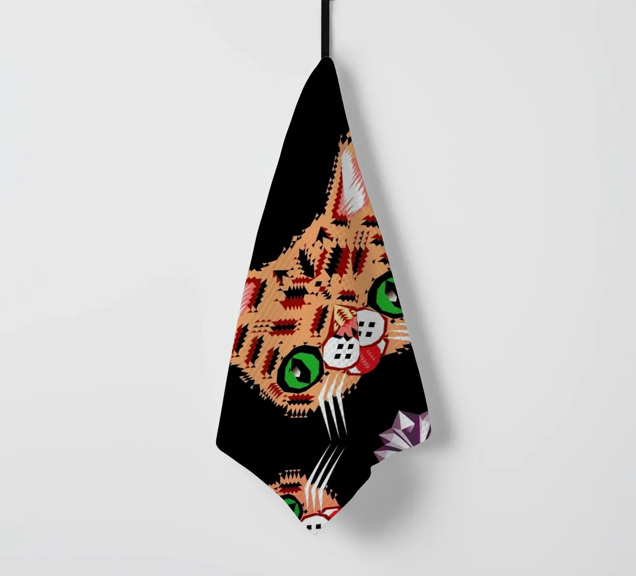 Lil Bub Pattern canovaccio da cucina da Chobopop