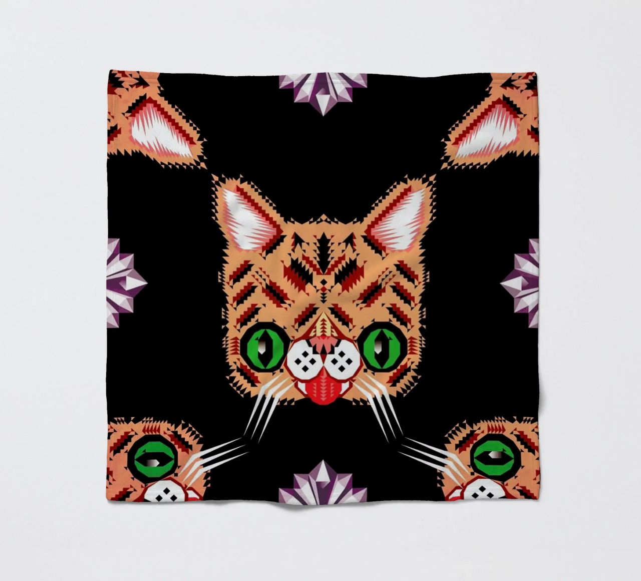 Lil Bub Pattern coperta in pile da Chobopop