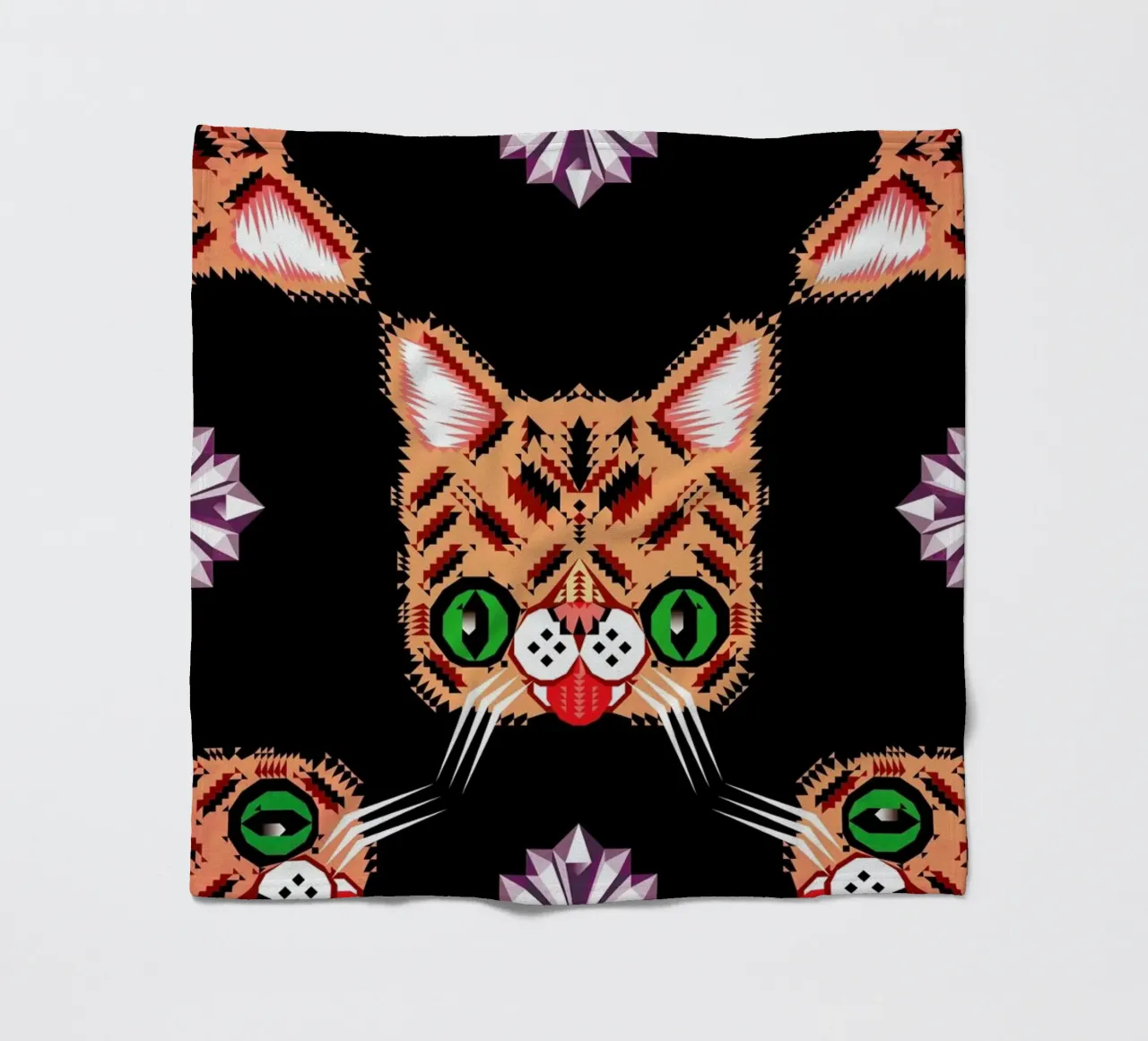 Lil Bub Pattern coperta in pile da Chobopop