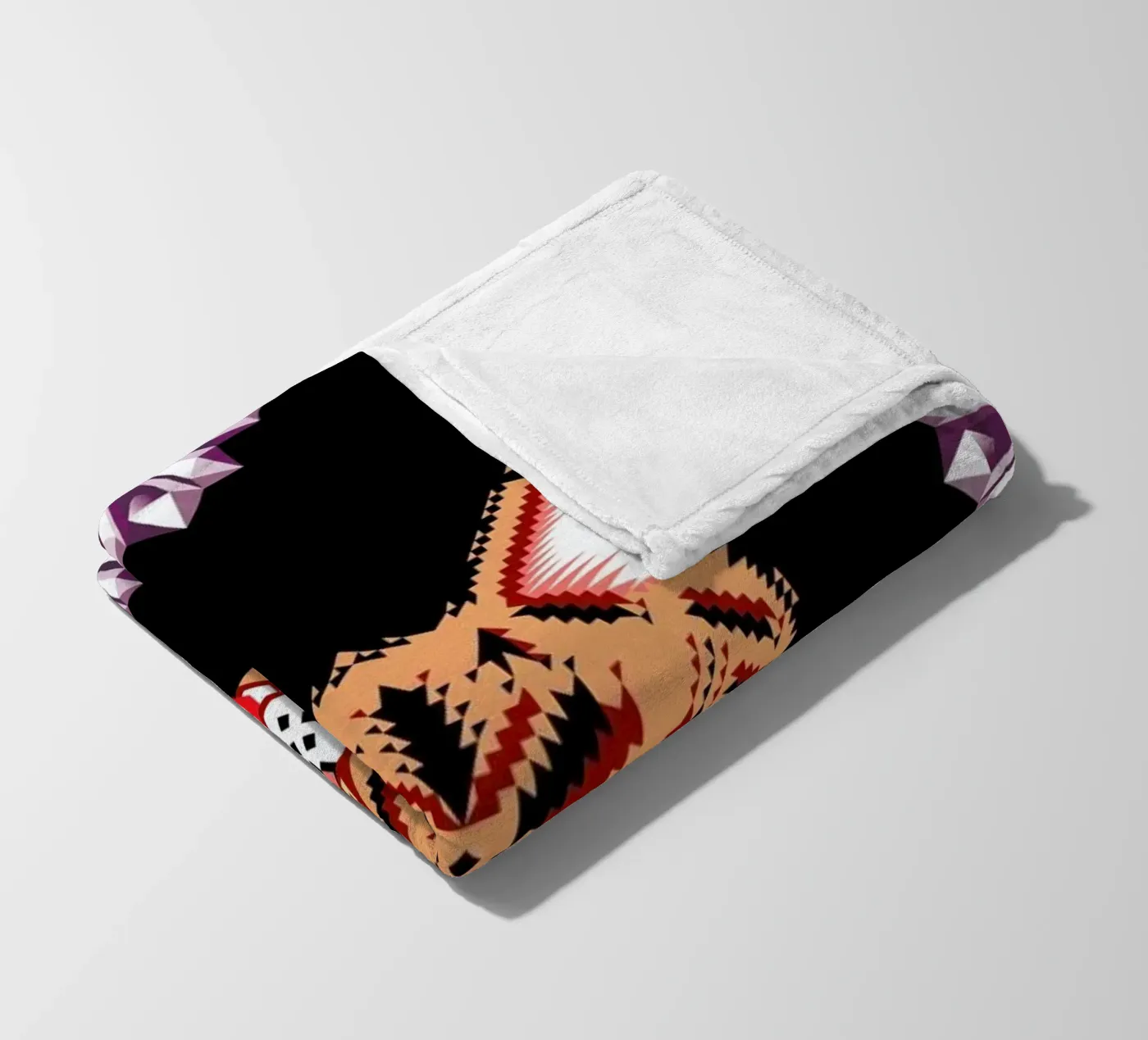 Lil Bub Pattern plaid polaire de Chobopop