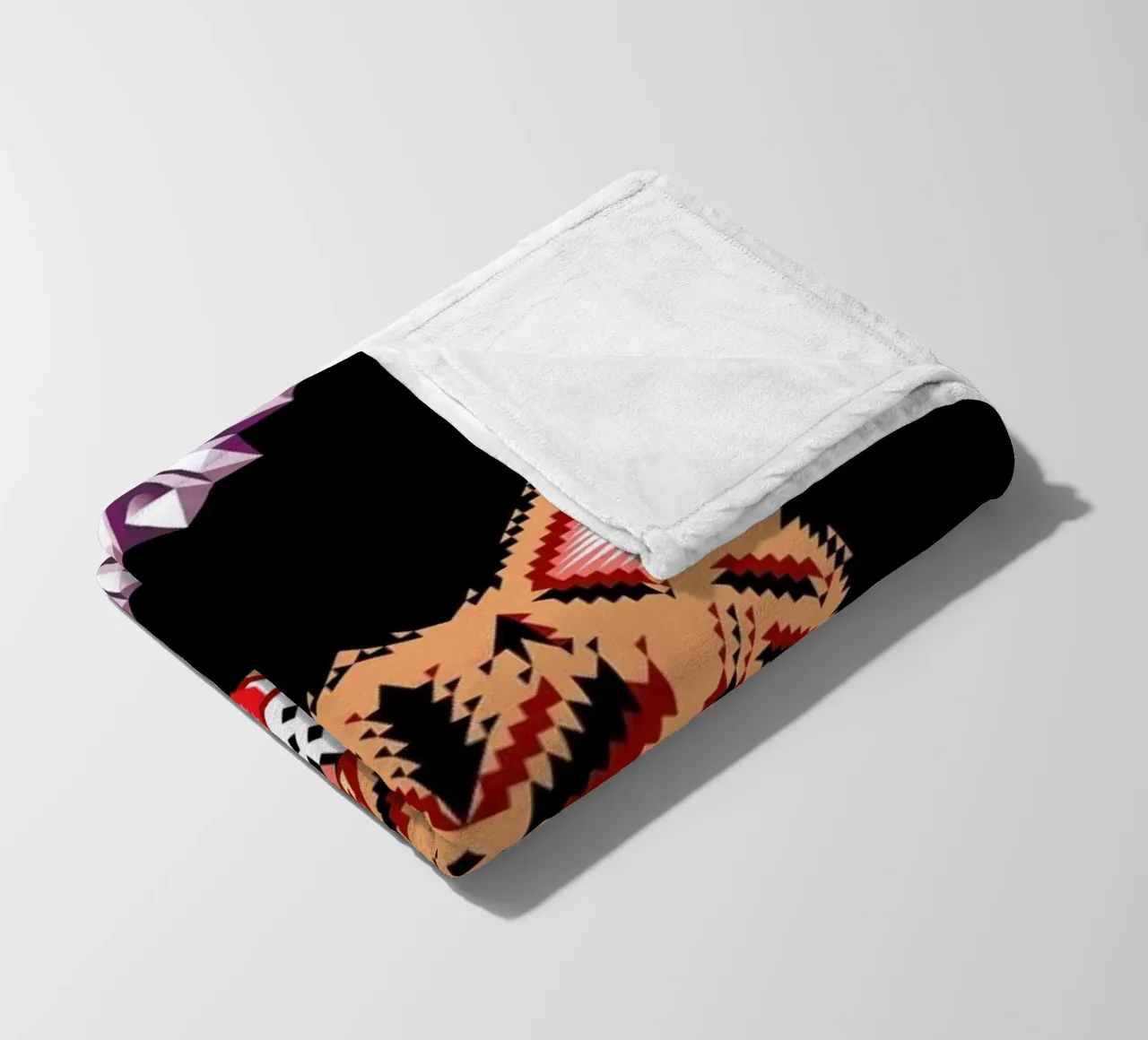 Lil Bub Pattern coperta in pile da Chobopop