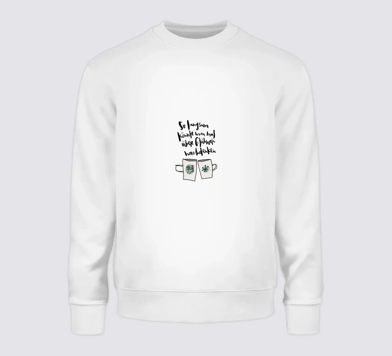 Glühwein sweatshirt by Brushmeetspaper
