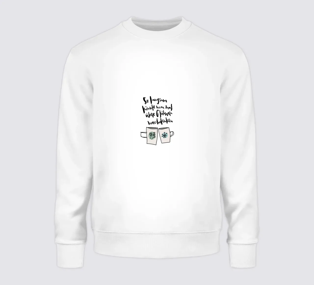 Glühwein sweatshirt van Brushmeetspaper
