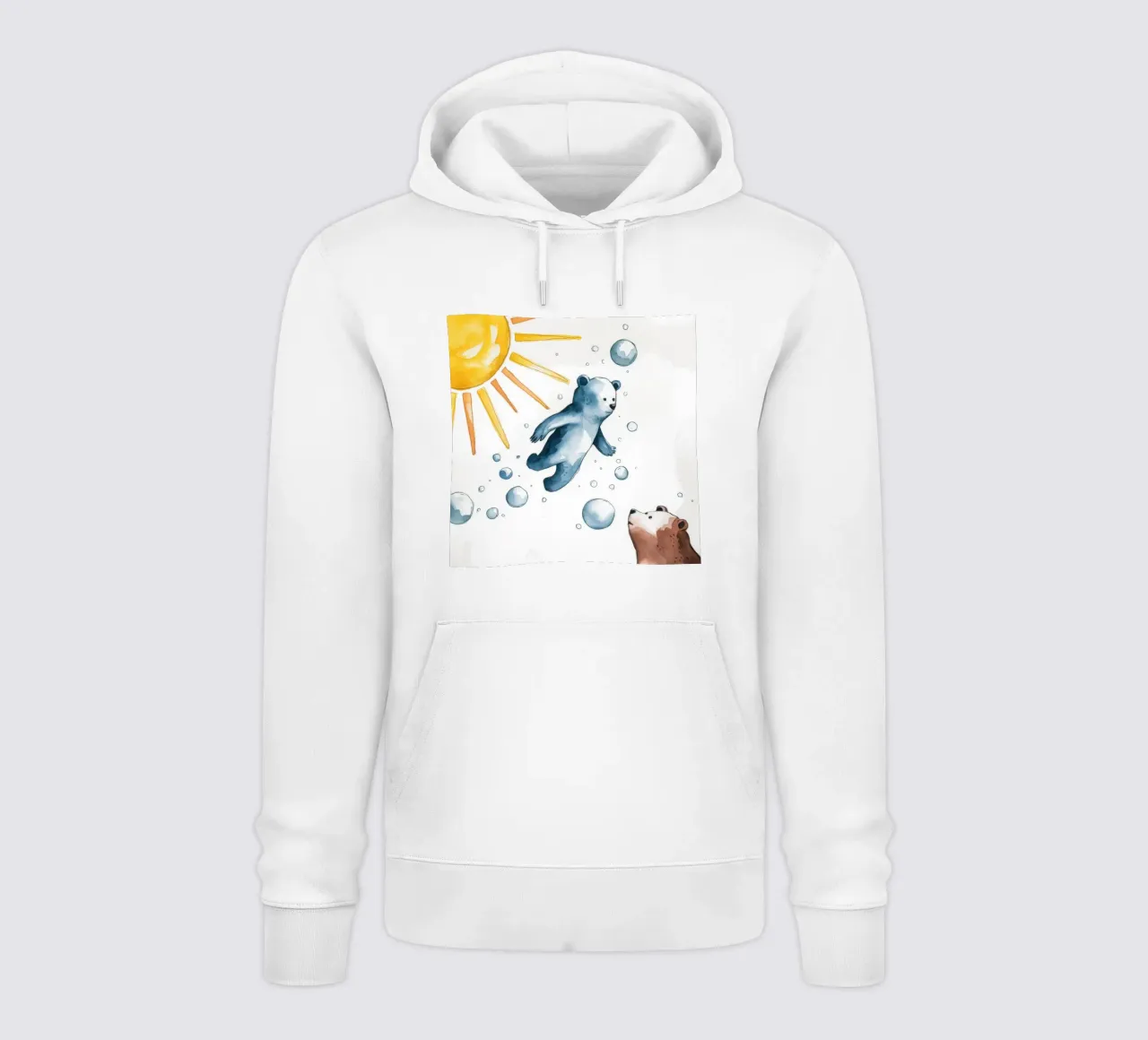 Immersione polare euforica felpa con cappuccio da Timeless Huse