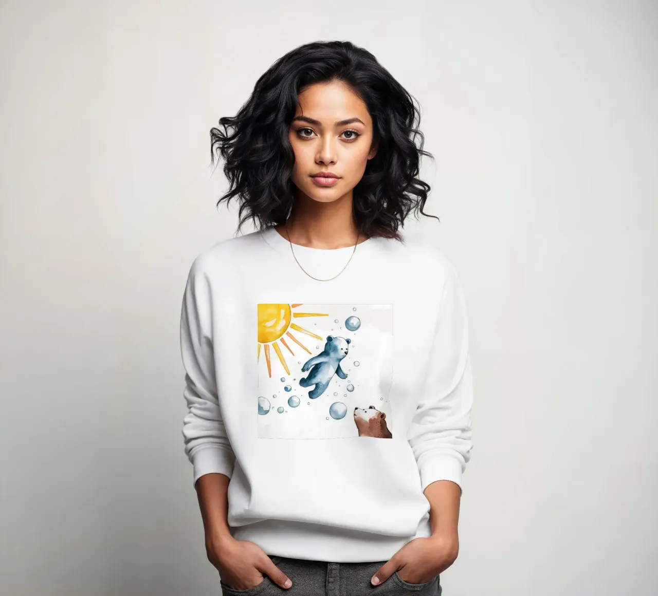 Euphoric Polar Dive sweatshirt by Timeless Huse